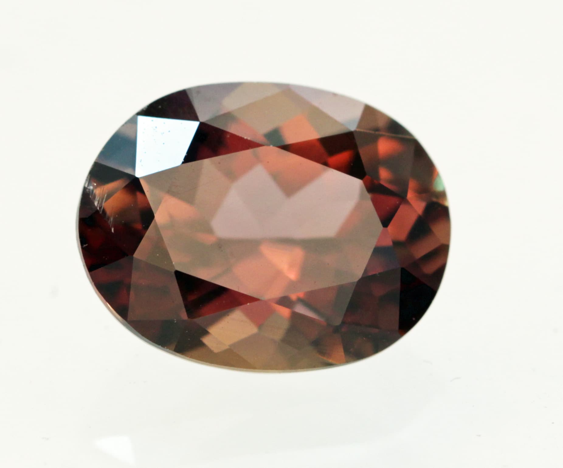 3.60 cts axinite, oval cut - Pakistan