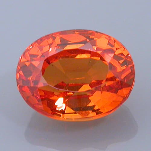 spessartite garnet 25 - repaired and recut gems