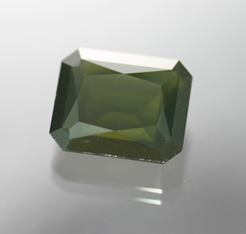 rectangular mix-cut ekanite - Sri Lanka