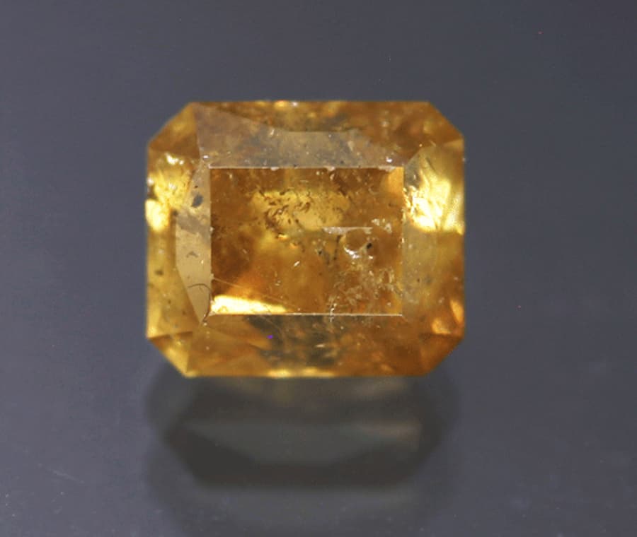 faceted stibiotantalite - Mozambique