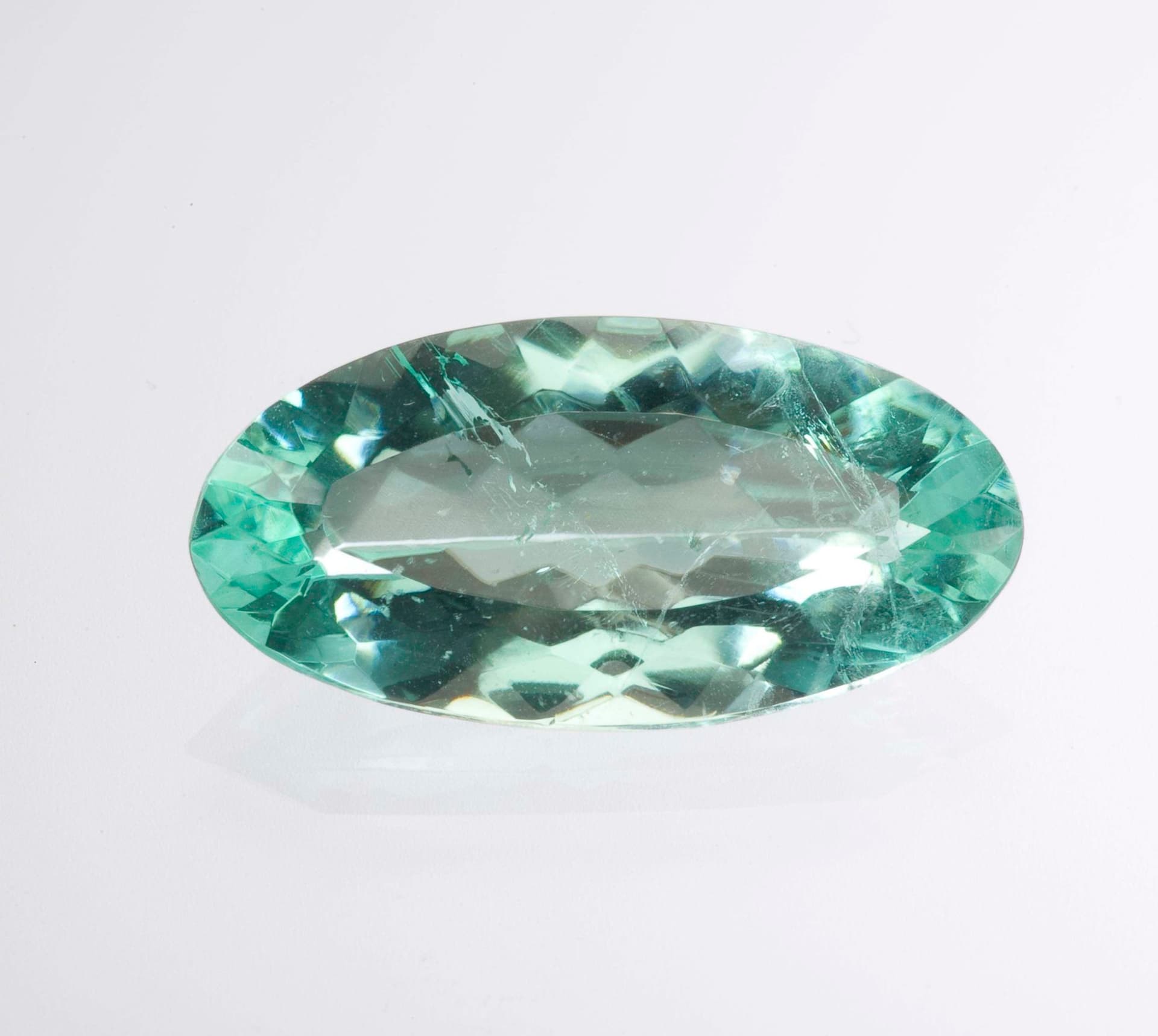 Faceted phosphophyllite, 10.22 cts - Bolivia