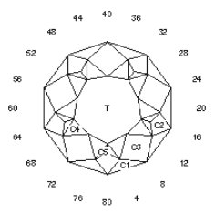 5 Blossom: Faceting Design Diagram