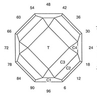 Omit: Faceting Design Diagram