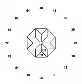 Whalm Palm: Faceting Design Diagram