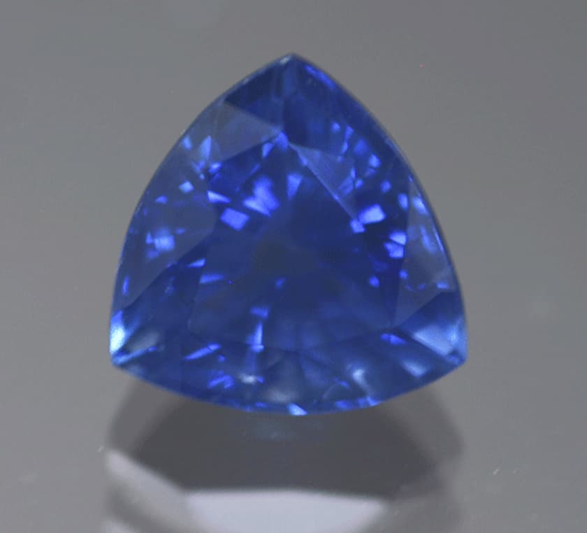 triangle mixed-cut sapphire - Sri Lanka