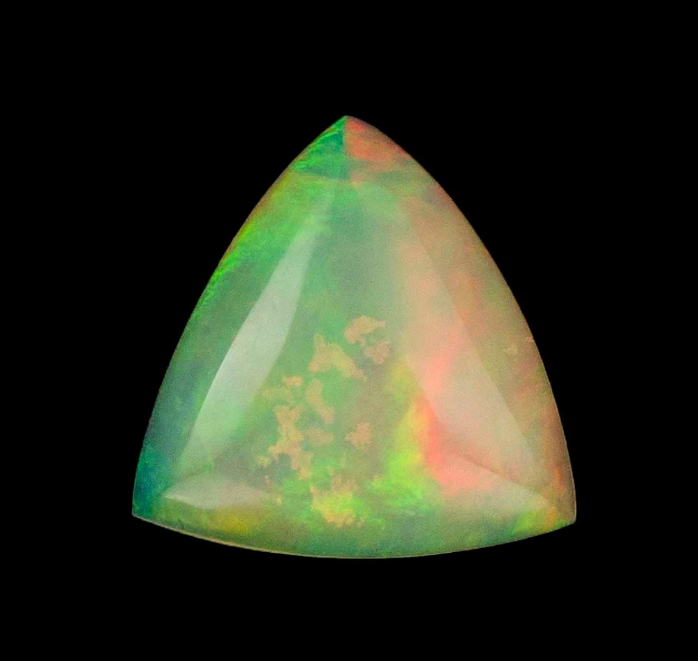 Ethiopian opal, faceted by Mark Kaufman - opal gems