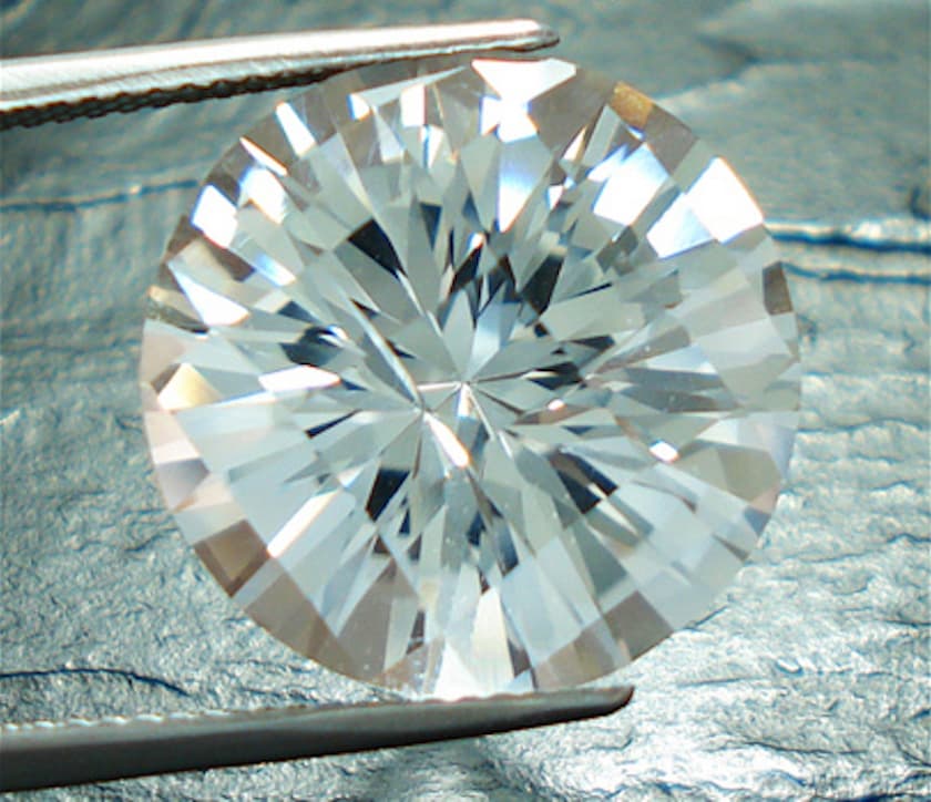 silver-white topaz - Namibia