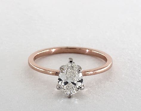 diamond shape - pear-cut solitaire engagement ring