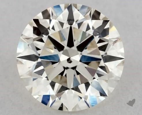 SI clarity diamond not eye clean