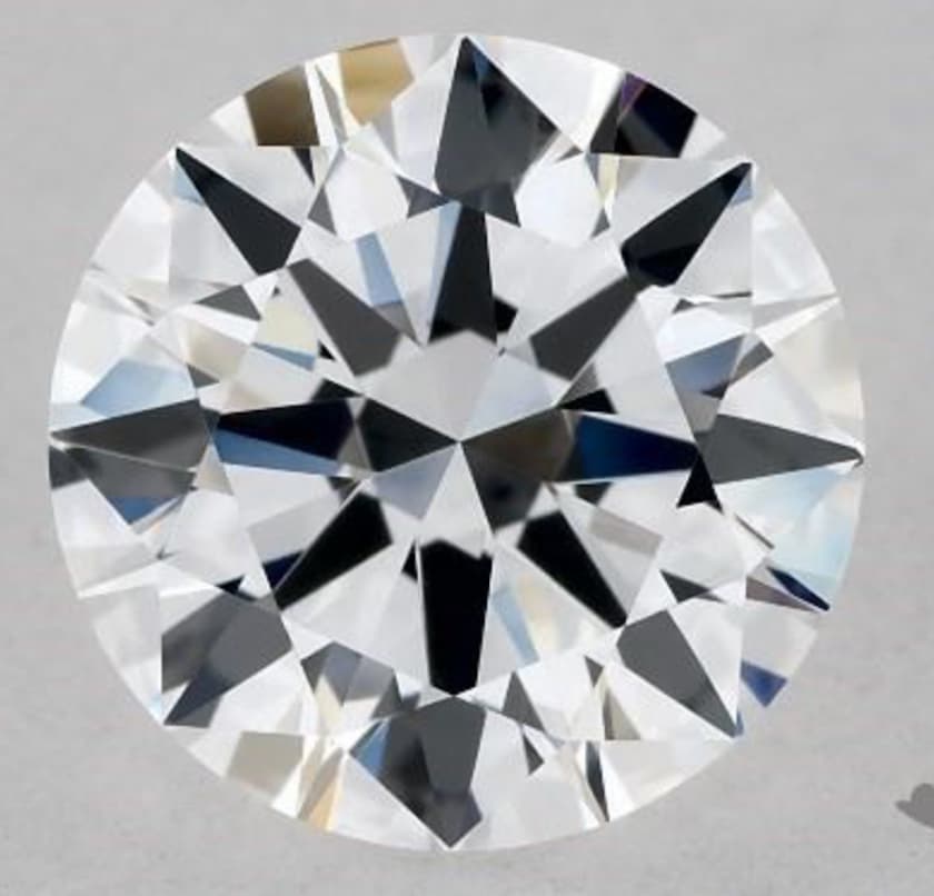 Round-cut diamond - D IF