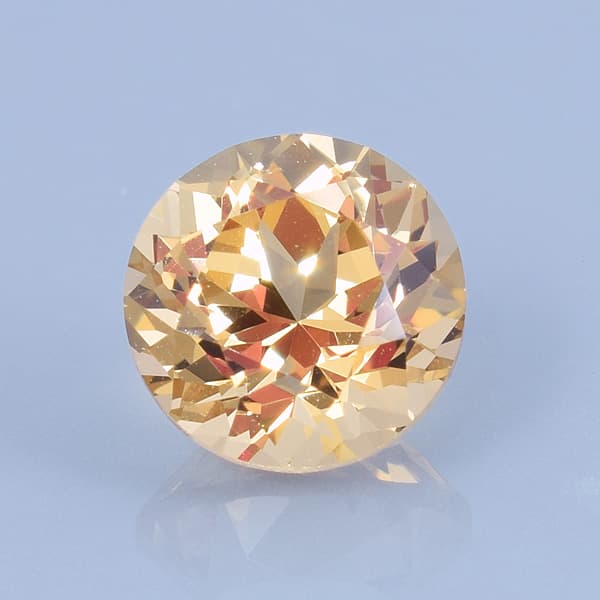 Custom Round Cut Grossular Garnet, Tanzania, 1.16 Carat cts